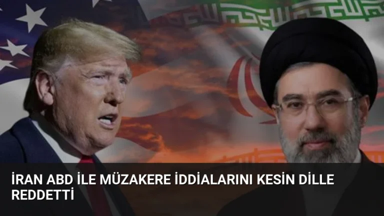 İran ABD İle Müzakere İddialarını Kesin Dille Reddetti