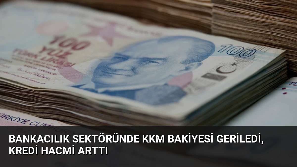 Bankacılık Sektöründe KKM Bakiyesi Geriledi, Kredi Hacmi Arttı