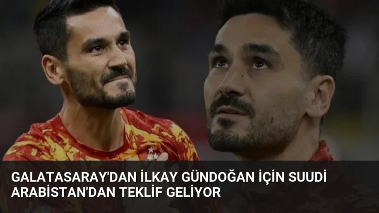Galatasaray’dan İlkay Gündoğan İçin Suudi Arabistan’dan Teklif Geliyor