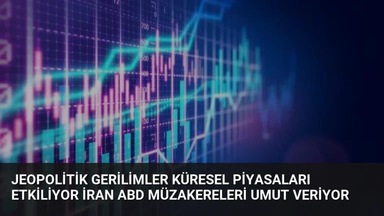 Jeopolitik Gerilimler Küresel Piyasaları Etkiliyor İran ABD Müzakereleri Umut Veriyor