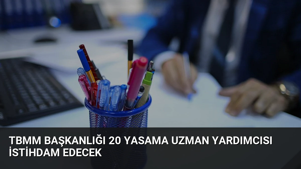 TBMM Başkanlığı 20 Yasama Uzman Yardımcısı İstihdam Edecek