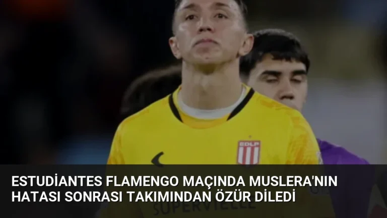 Estudiantes Flamengo Maçında Muslera’nın Hatası Sonrası Takımından Özür Diledi