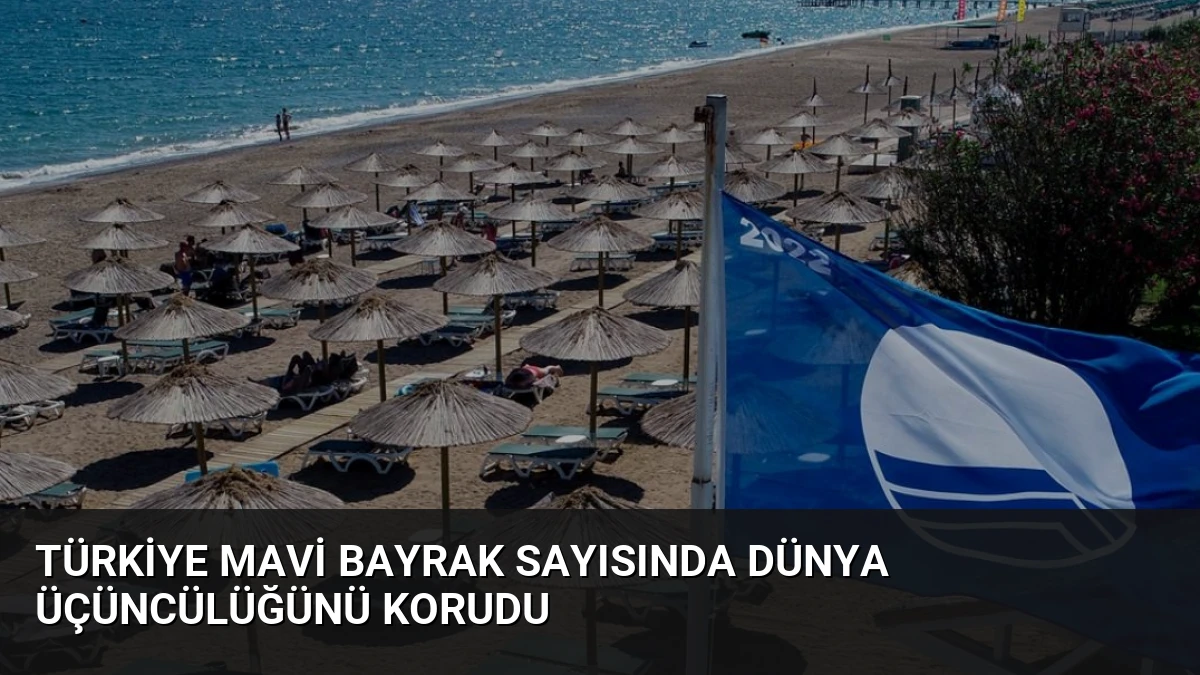 Türkiye Mavi Bayrak Sayısında Dünya Üçüncülüğünü Korudu