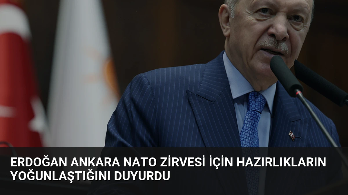 Erdoğan Ankara NATO Zirvesi için hazırlıkların yoğunlaştığını duyurdu
