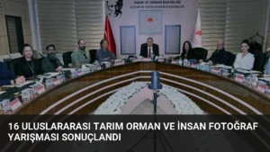16 Uluslararası Tarım Orman ve İnsan Fotoğraf Yarışması sonuçlandı