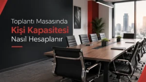 Toplantı Masasında Kişi Kapasitesi Nasıl Hesaplanır
