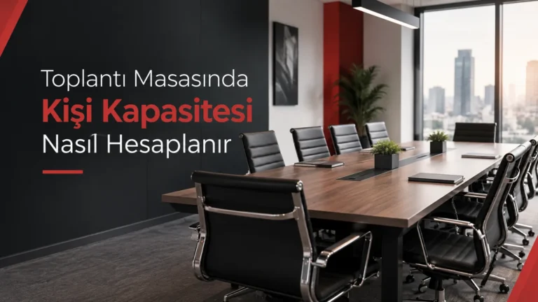 Toplantı Masasında Kişi Kapasitesi Nasıl Hesaplanır