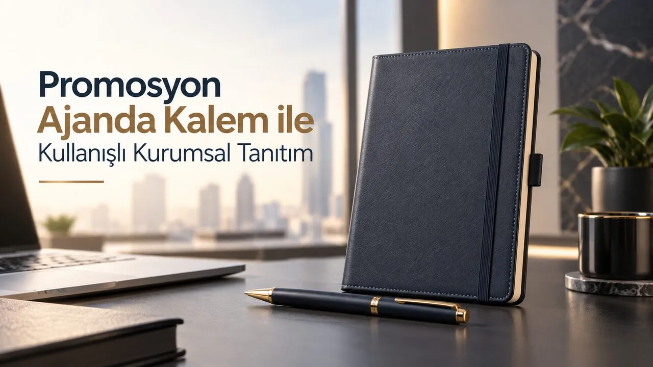 Promosyon Ajanda Kalem ile Kullanışlı Kurumsal Tanıtım