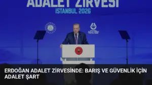 Erdoğan Adalet Zirvesinde: Barış ve Güvenlik İçin Adalet Şart