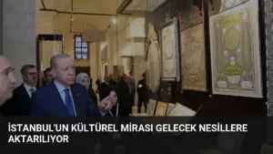 İstanbul'un Kültürel Mirası Gelecek Nesillere Aktarılıyor