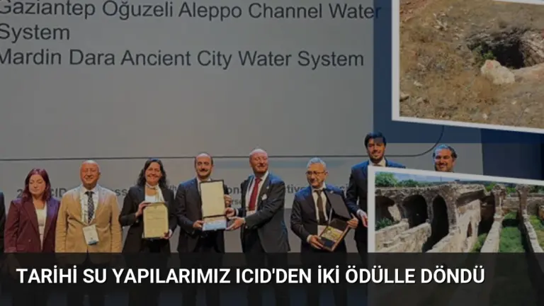 Tarihi Su Yapılarımız ICID'den İki Ödülle Döndü